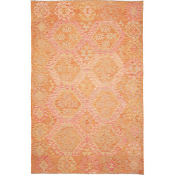 Rug Kilim Afghanistan 194x302 Orange Peach Ligh