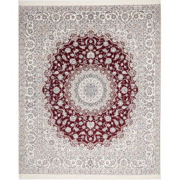 Hand Made Rug Nain 6la Persia 262x315 Ivory Bur