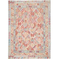 Rug Kilim Afghanistan 203x273 Peach Rose Light