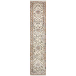 Tappeto Originale Nain 6la Persia 85x405 Avorio