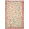 Rug Kilim Afghanistan 198x297 Cream Coral Multi