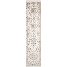 Tappeto Originale Nain 6la Persia 87x400 Avorio