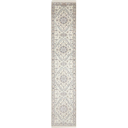 Tappeto Originale Nain 6la Persia 80x422 Avorio