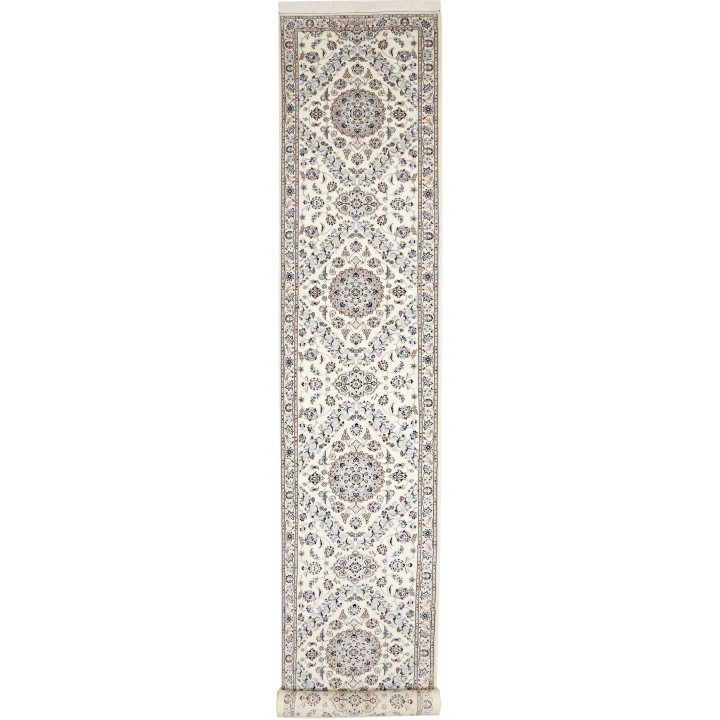 Tappeto Originale Nain 6la Persia 86x540 Avorio