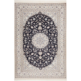 Hand Made Rug Nain 6la Persia 212x314 Dark Blue