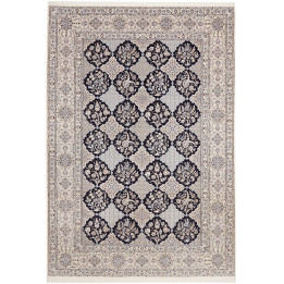 Tappeto Originale Nain 6la Persia 206x300 Blu S