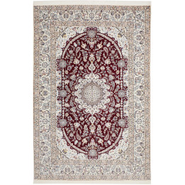 Hand Made Rug Nain 6la Persia 200x307 Burgundy