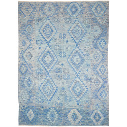 Rug Kilim Afghanistan 204x281 Blue Light Grey C