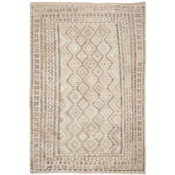 Rug Kilim Afghanistan 198x291 Beige Light Brown