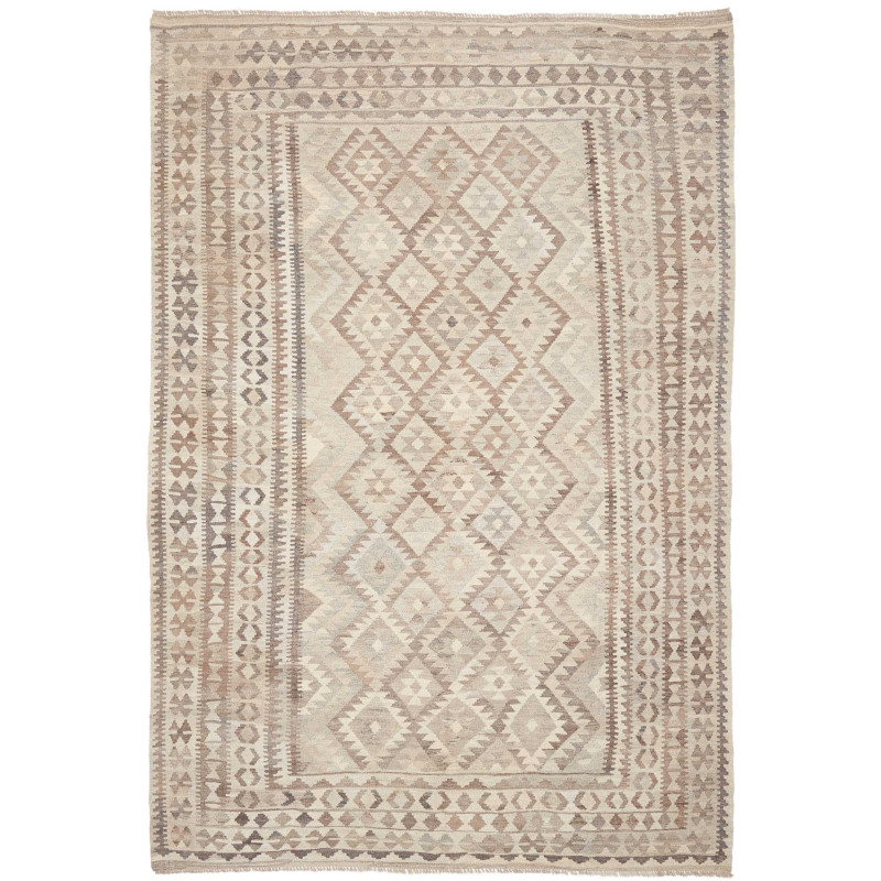 Rug Kilim Afghanistan 198x291 Beige Light Brown