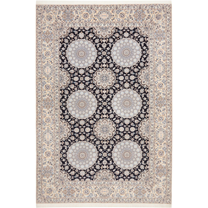 Hand Made Rug Nain 6la Persia 217x316 Dark Blue