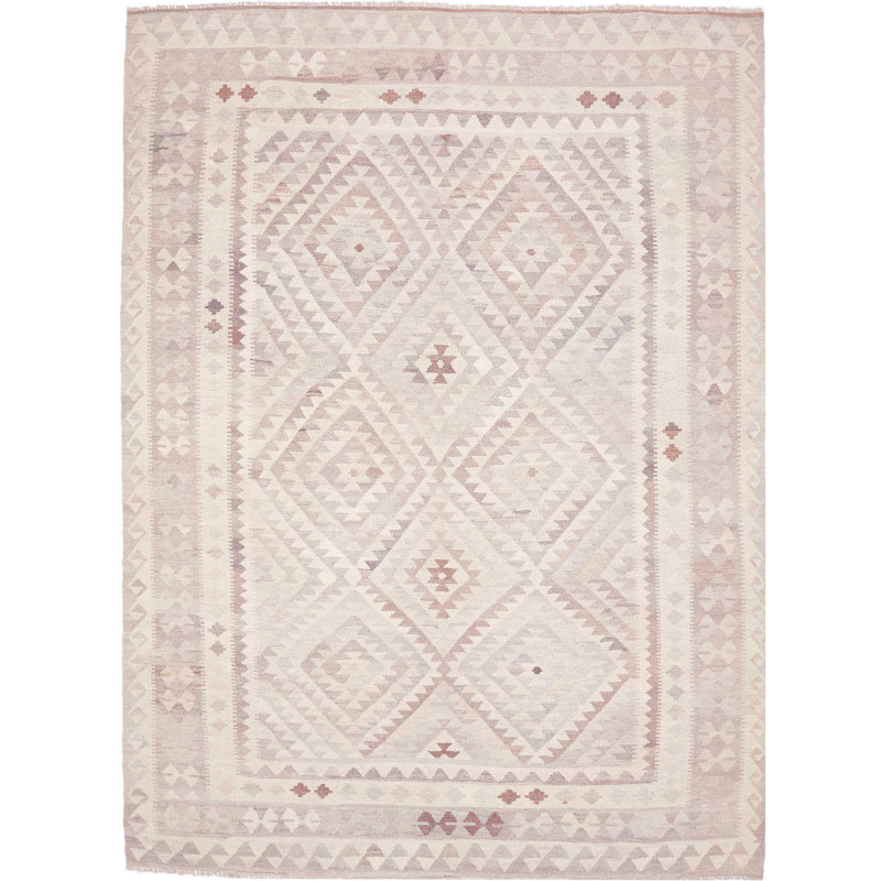 Rug Kilim Afghanistan 207x286 Cream White Light