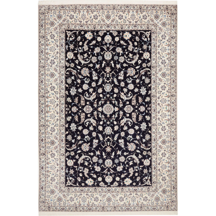 Hand Made Rug Nain 6la Persia 205x307 Dark Blue