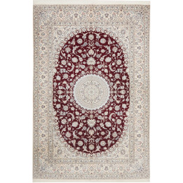 Tappeto Originale Nain 6la Persia 210x316 Borde