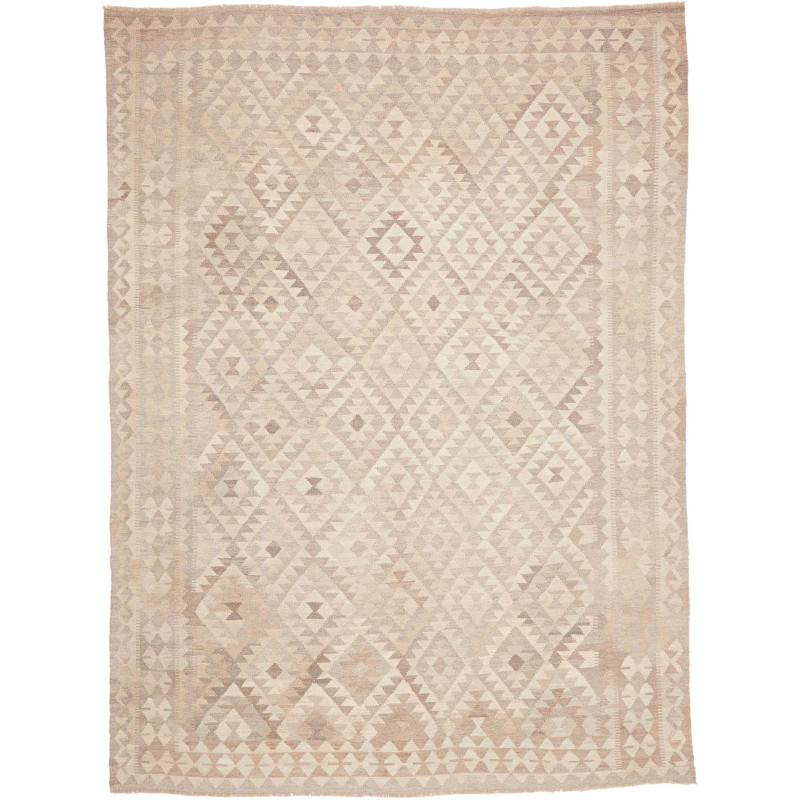 Rug Kilim Afghanistan 212x289 Beige Cream Light