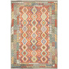 Rug Kilim Afghanistan 204x297 Orange Red Blue Y
