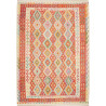Rug Kilim Afghanistan 203x293 Orange Red Multi
