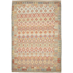 Rug Kilim Afghanistan 205x300 Grey Blue Terraco