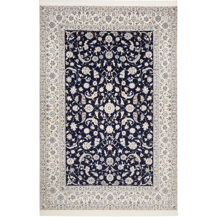 Hand Made Rug Nain 6la Persia 207x308 Dark Blue