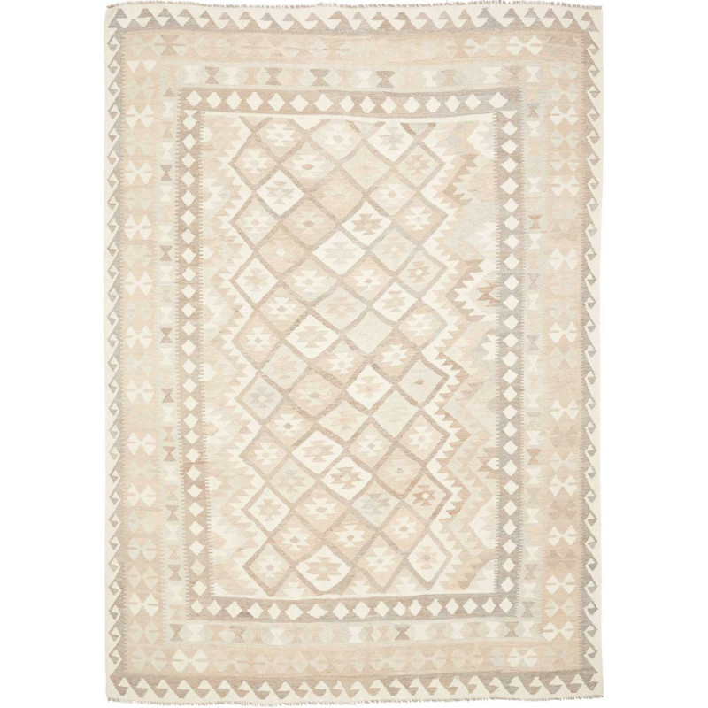 Rug Kilim Afghanistan 202x286 Cream Beige Light
