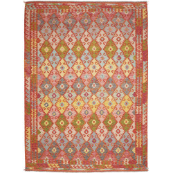 Rug Kilim Afghanistan 248x345 Terracotta Red Sk
