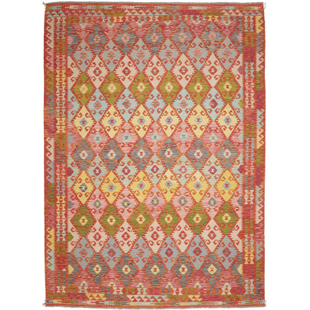 Rug Kilim Afghanistan 248x345 Terracotta Red Sk