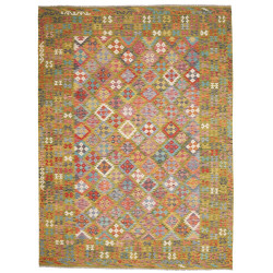 Rug Kilim Afghanistan 249x338 Olive Green Multi
