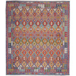 Rug Kilim Afghanistan 250x293 Blue Red Yellow O