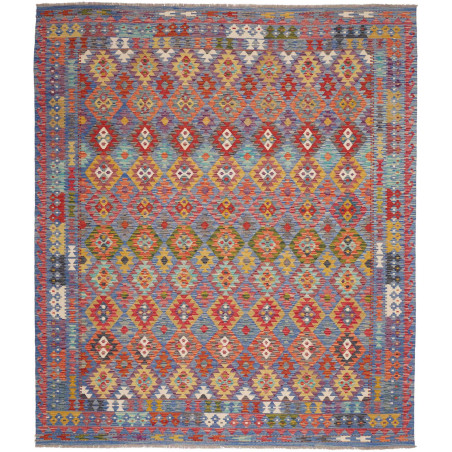 Rug Kilim Afghanistan 250x293 Blue Red Yellow O