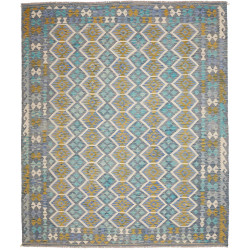 Rug Kilim Afghanistan 250x299 Blue Turquoise Gr