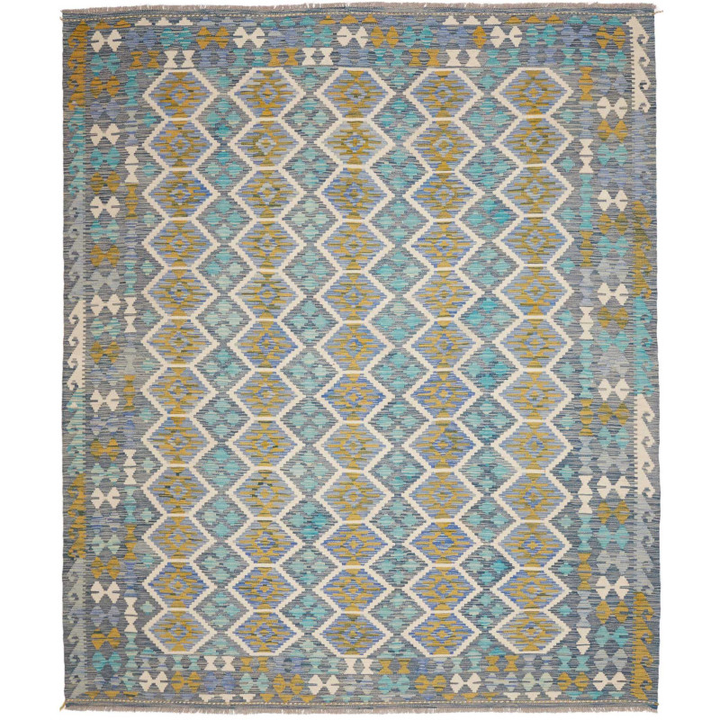 Rug Kilim Afghanistan 250x299 Blue Turquoise Gr