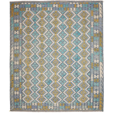 Rug Kilim Afghanistan 250x299 Blue Turquoise Gr