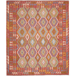 Rug Kilim Afghanistan 250x298 Terracotta Red Sk