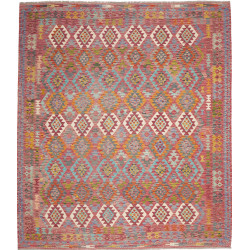 Rug Kilim Afghanistan 255x296 Terracotta Red Tu