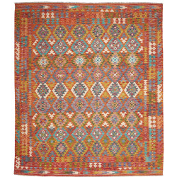 Rug Kilim Afghanistan 256x294 Terracotta Orange