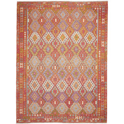 Rug Kilim Afghanistan 262x352 Earth Red Orange