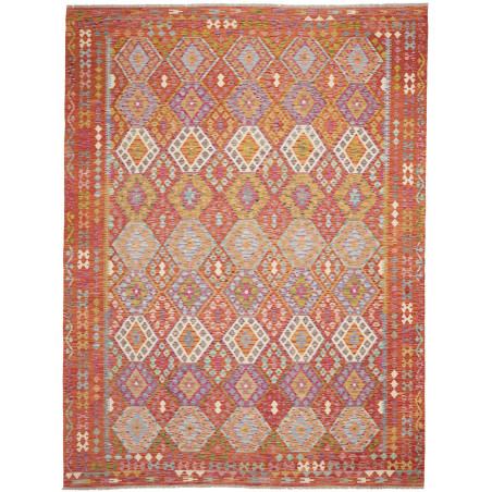 Rug Kilim Afghanistan 262x352 Earth Red Orange