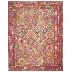 Rug Kilim Afghanistan 309x384 Magenta Red Ocher