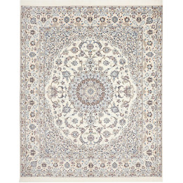 Hand Made Rug Nain 6la Persia 210x251 Ivory Blu