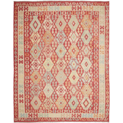 Rug Kilim Afghanistan 258x330 Terracotta Red Be