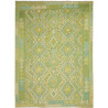 Rug Kilim Afghanistan 252x344 Acid Green Mint G
