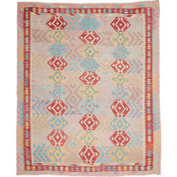 Rug Kilim Afghanistan 239x288 Light Pink Red Tu