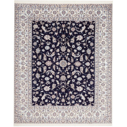 Hand Made Rug Nain 6la Persia 209x261 Dark Blue