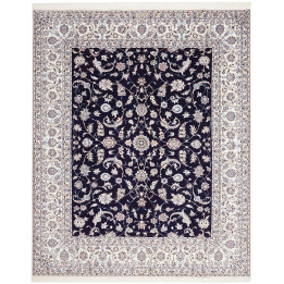Hand Made Rug Nain 6la Persia 208x253 Dark Blue