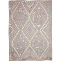 Rug Kilim Afghanistan 249x339 Lilac Grey Cream