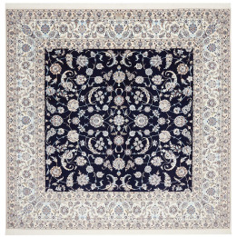 Tappeto Originale Nain 6la Persia 254x250 Blu S