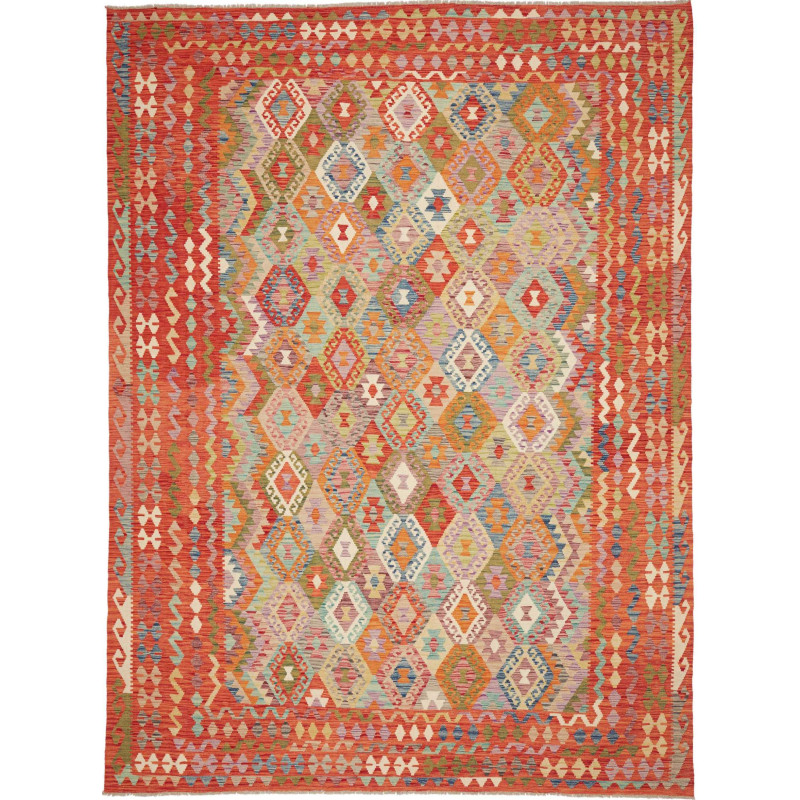 Rug Kilim Afghanistan 250x340 Terracotta Orange
