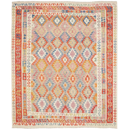 Rug Kilim Afghanistan 246x291 Peach Light Blue