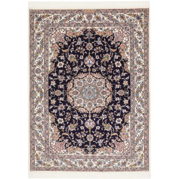 Tappeto Originale Nain 6la Persia 118x162 Blu N
