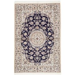 Tappeto Originale Nain 6la Persia 102x155 Blu S